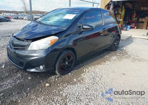 2012 Toyota Yaris Le из США, поврежденный, VIN JTDJTUD36CD513676